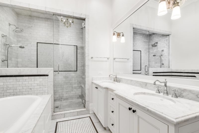 Bathroom Renovation with Marble Surfaces