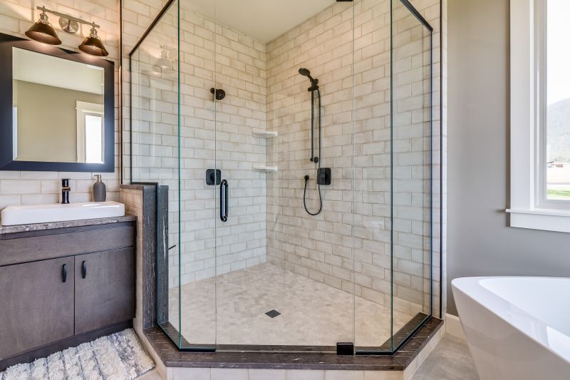 Open Floor Plan Shower Designs